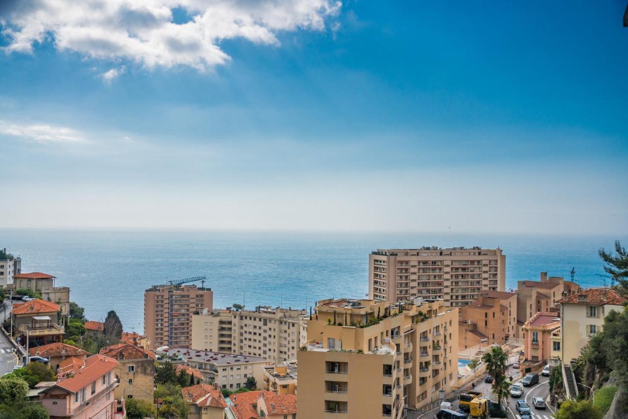 Baie De Monaco - Terrasse Vue Mer - Parking - Af Beausoleil Luaran gambar